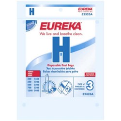 ELECTROLUX 52323B-6 Eureka Style H Vacuum Cleaner Replacement Bag 3 Pack