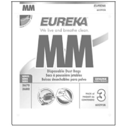 ELECTROLUX 60295C Eureka Style MM Paper Bag 3 Pack