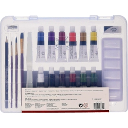 ROYAL BRUSH Essentials Clear View Art Set-Watercolor Painting