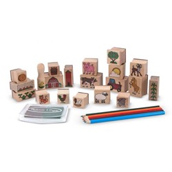 MELISSAANDDOUG Melissa And Doug 8592 Stamp A Scene Farm