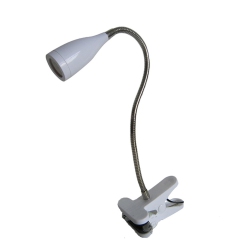 LIMELIGHTS All The Ragesflexible Gooseneck Led Clip Light In White