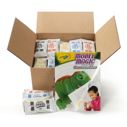 CRAYOLA 23-6002 Model Magic Modeling Compound- 1 OZ- Assorted- 75/carton