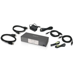 IOGEAR 2-Port Displayport Kvmp Switch With USB 3.0 Hub (Taa Compliant)
