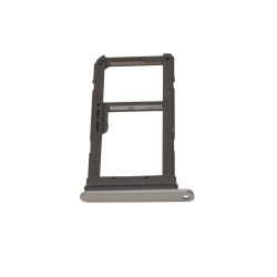 ESOURCE PARTS Samsung Galaxy S7 Edge G935W8 Sim Card Holder Slot Micro Sd Card Tray - In Silver