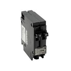 SIEMENS 608738 Qt Plug-In Twin Breaker 1X 15A 1-Pole And 1X 20A 1-Pole