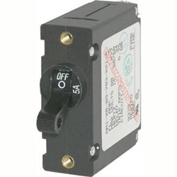 BLUE SEA SYSTEM Sea 7200 Ac / Dc Single Pole Magnetic World Circuit Breaker - 5 Amp