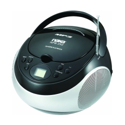 NAXA Npb251Bk Portable CD Player With Am-Fm Radio -Black