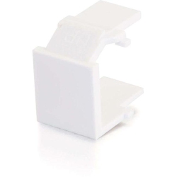 C2G Snap-In Blank Keystone Insert Module - In White