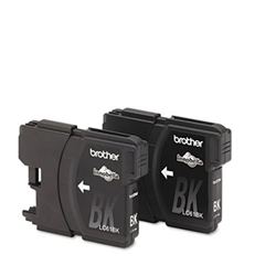 BROTHER Lc612Pks Lc61 Inkjet Cartridge 2 Pack In Black