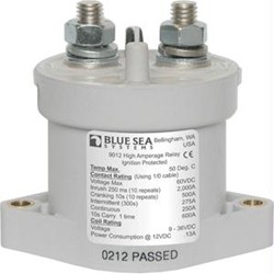 BLUE SEA SYSTEM Sea 9012 Solenoid Switch L-Series 12-24V