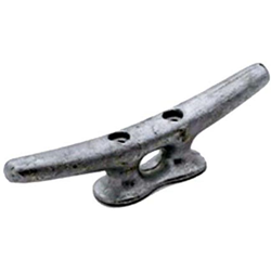 ATTWOOD 6In. Open Base Cast Iron Dock Cleats 12100L3