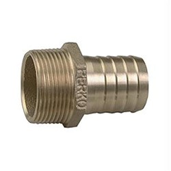 PERKO 1-1/4 Inch Pipe to Hose Adapter Straight Bronze Made In The Usa