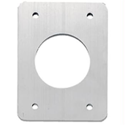TACO METALS Taco Backing Plates F/grand Slam Outriggers - Anodized Aluminum