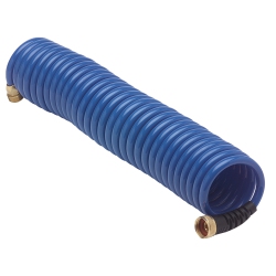 HOSECOIL Hs2500HP Hose With Flex Relief - 25 Ft. In Blue