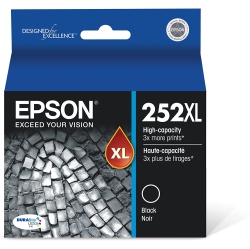 EPSON 252 Blk Ink Cart Large Cap - Snsr