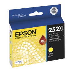 EPSON 252 Ink Cart Large Cap - Snsr In Yellow