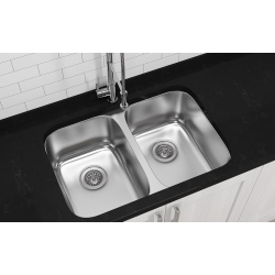 ANCONA Double Bowl Under-Mount Kitchen Sink