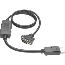 TRIPP LITE 10Ft Displayport to VGA / Dp to VGA Adapter Active Converter With Latches Dp 1.2 M/m