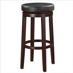 LINON HOME DCOR Linon Home D�Cor 98353Kblk-01-Kd 29 In. Maya Bar Stool In Black