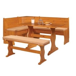 LINON HOME DECOR 90375Bge-01-Kd Chelsea Cushion Set - Microfiber Nook Not Included In Beige