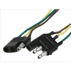 CAMCO 64858 2-Way Flat Complete Trailer Connector