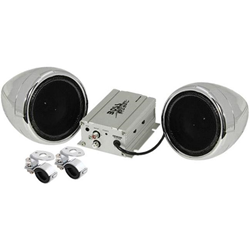 BOSS Mc420B Bluetooth Enabled Motorcycle & Utv Speaker And Amplifier System