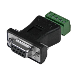 STARTECH Rs422 Rs485 Serial Db9 to Terminal Block Adapter