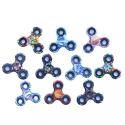 CC TRADING BRIDGE 6 Piece Of Colorful Hand Fidget Spinner-Relief Stress And Anxiety(Assorted Colours)