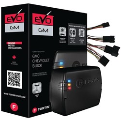 FORTIN Evo-Gmt4 Preloaded Module & T-Harness Combo - Cadillac Chevrolet & Gmc 2007 & Up Vehicles - - Full Size In Black