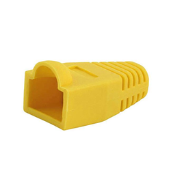 CMPLE 366-N Rj-45 Color Coded Strain Relief Boots- Yellow- 50PCs