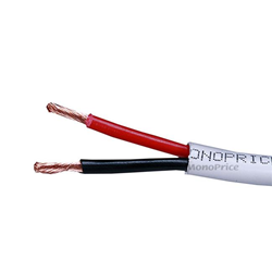 MONOPRICE 2819 50Ft 14Awg Cl2 Rated 2-Conductor Loud Speaker Cable for In-Wall Installation