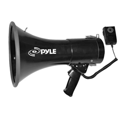 PYLEPRO Pmp53In 50 Watts Professional Piezo Dynamic Megaphone With 3.5MM Aux-In for Digital Music-Ipod