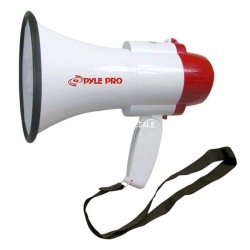 PYLE Pmp30 Professional 30 Watts Megaphone / Bullhorn With Siren
