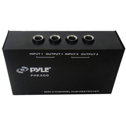 PYLEPRO Phe300 2-Channel Hum-Noise Destroyer