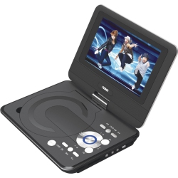 NAXA Npd-952 Portable DVD Player - 9" Display - In Black