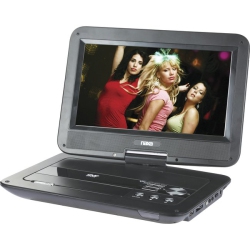 NAXA Npd-1003 Portable DVD Player - 10" Display - In Black
