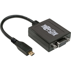 TRIPP LITE Micro HDMI to VGA Adapter Converter With Audio Smartphone / Tablet / Ultrabook