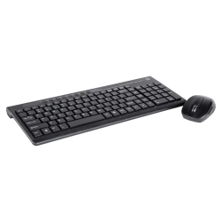 DIGITAL INNOVATIONS Wireless Keyboard + Easyglide Mouse - In Black