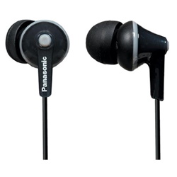 PANASONIC Rp-Tcm125-K Tcm125 Earbuds With Remote & Microphone -Black