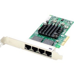 ADDON Expi9404Ptl-Ao Intel Expi9404Ptl Comparable 10-100-1000Mbs Quad Open Rj-45 Port 100M PCie X4 Network Interface Card