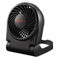 HONEYWELL Environmental Htf090B Turbo On The Go USB & Battery Powered Fan In Black