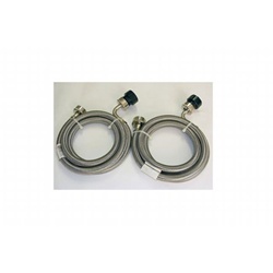 EQUATOR ADVANCED Appliances Ssh 2826 Stainless Steel Hoses