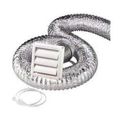 EQUATOR ADVANCED Appliances Wvk 1059 Outside Vent Kit In White