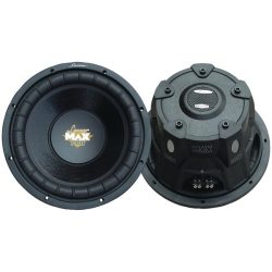 LANZAR Sound Around/ Audio Maxp124D 12 1600 Watt Dual Voice Coil Subwoofer Driver for Small Enclosures