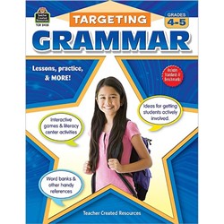 TEACHER CREATED Resources 2435 Targeting Grammar Grades 4-5