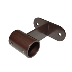 VERSAILLES - Ceiling Bracket for Tension Curtain Rod, Indoor/outdoor In Brown