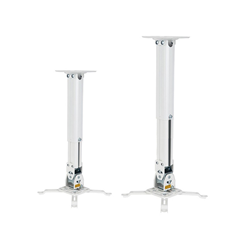 BOOST INDUSTRIES Pm523-Wh Universal Telescopic Ceiling Projector Mount/bracket