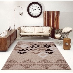 LA DOLE RUGS La Dole Flash 2'7" X 9'10" Hallway Runner - Caramel