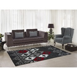 LA DOLE RUGS La Dole Flash 2'7" X 9'10" Hallway Runner - In Grey