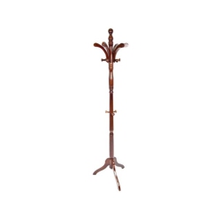 KOZY NICHE - Kathy -Wooden Coat Rack (Mahogany)
